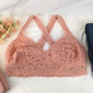 Peach Aerie Bralette